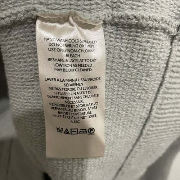 Free People Ottoman Slouchy Sweater Oversized Ribbed Boho Neutral Lounge Chic - Picture 6 of 8